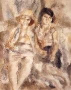 Jules Pascin Two gitana Sweden oil painting reproduction